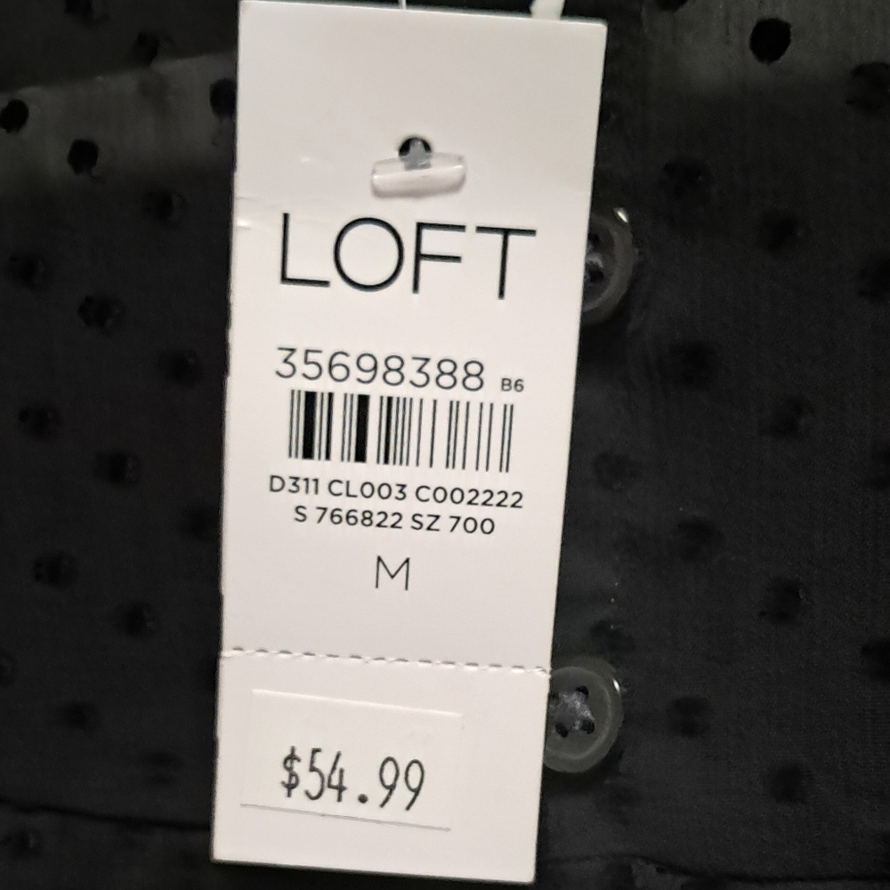 NWT Loft medium blouse - Picture 7 of 11